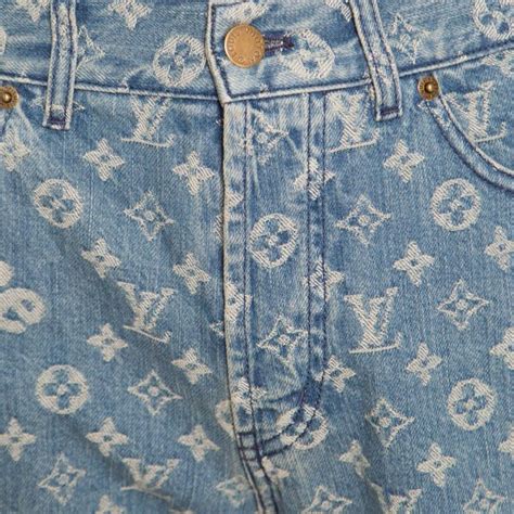 louis vuitton embroidered jeans|louis vuitton jeans for sale.